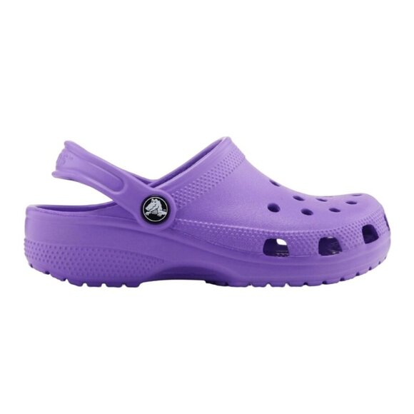 Crocs Kids Classic Clog in Galaxy Purple – Size 4 New with Tags - Picture 6 of 13